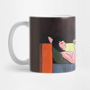 ballerina painting Mug